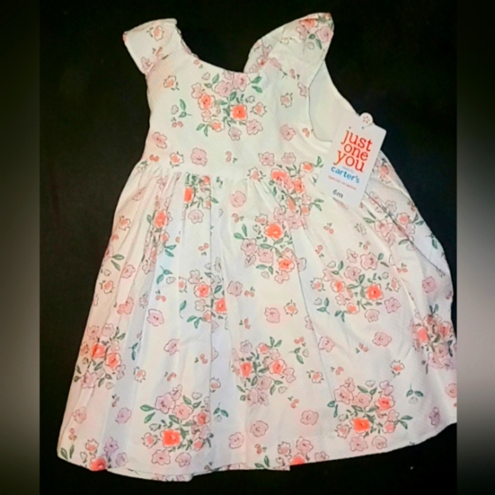 NWT Baby summer occasion dress size 6m